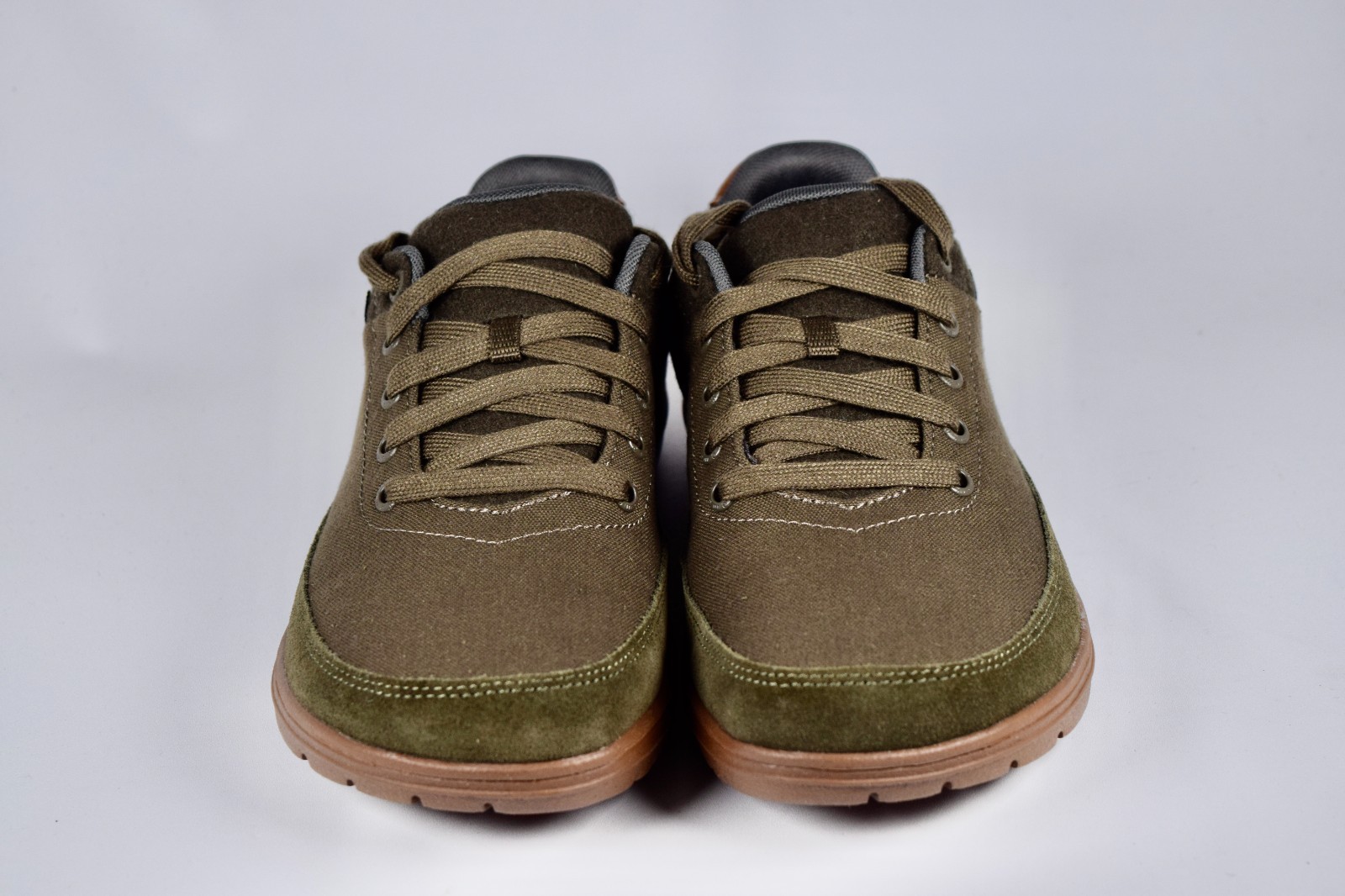 Lems Chillum Canvas Barefoot Shoes Spruce Minimalist Zero Drop Men 6.5 Women 8
