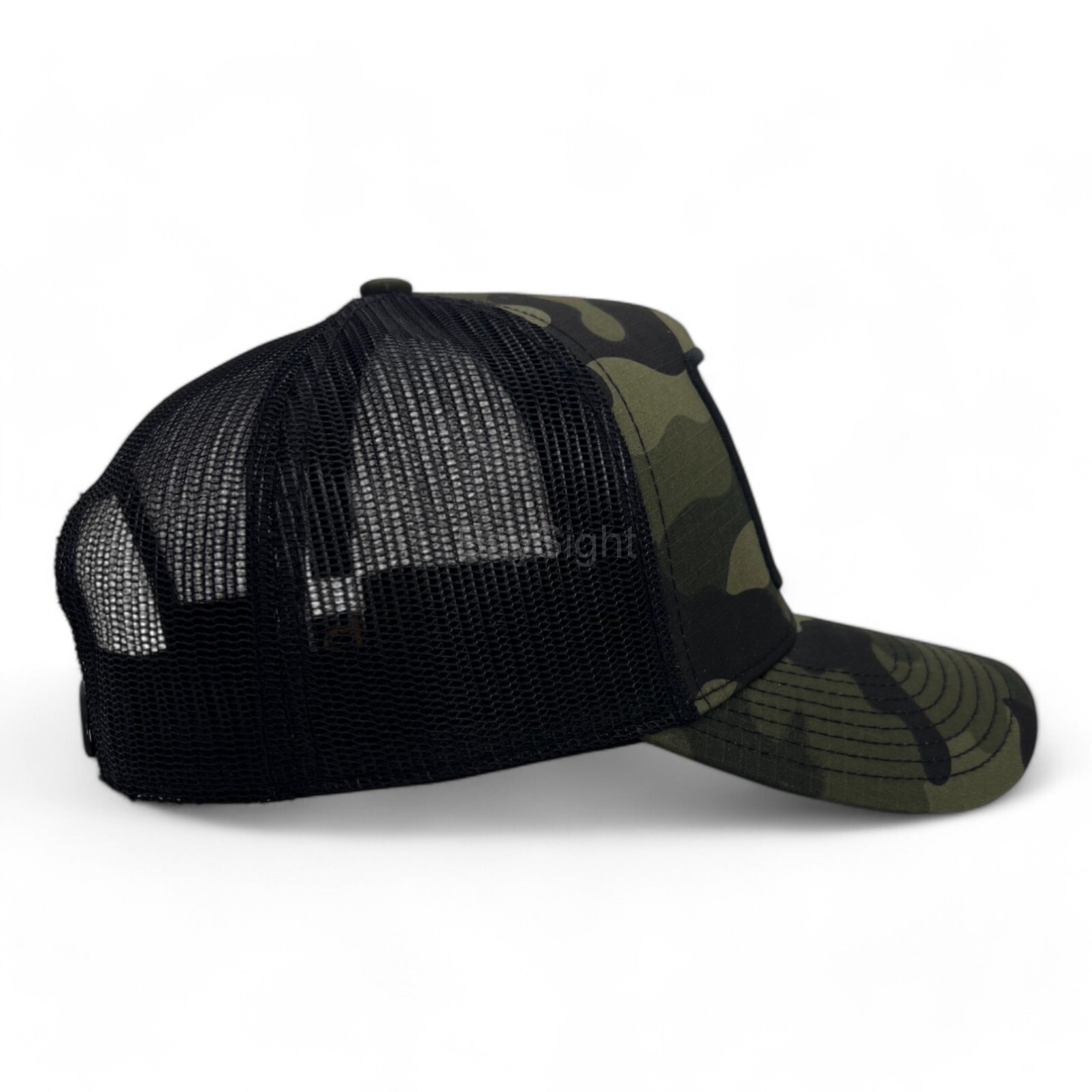 Baseball Cap Mens Snapback Adjustable Mesh Trucker Hat Animal Bass Fishing Patch