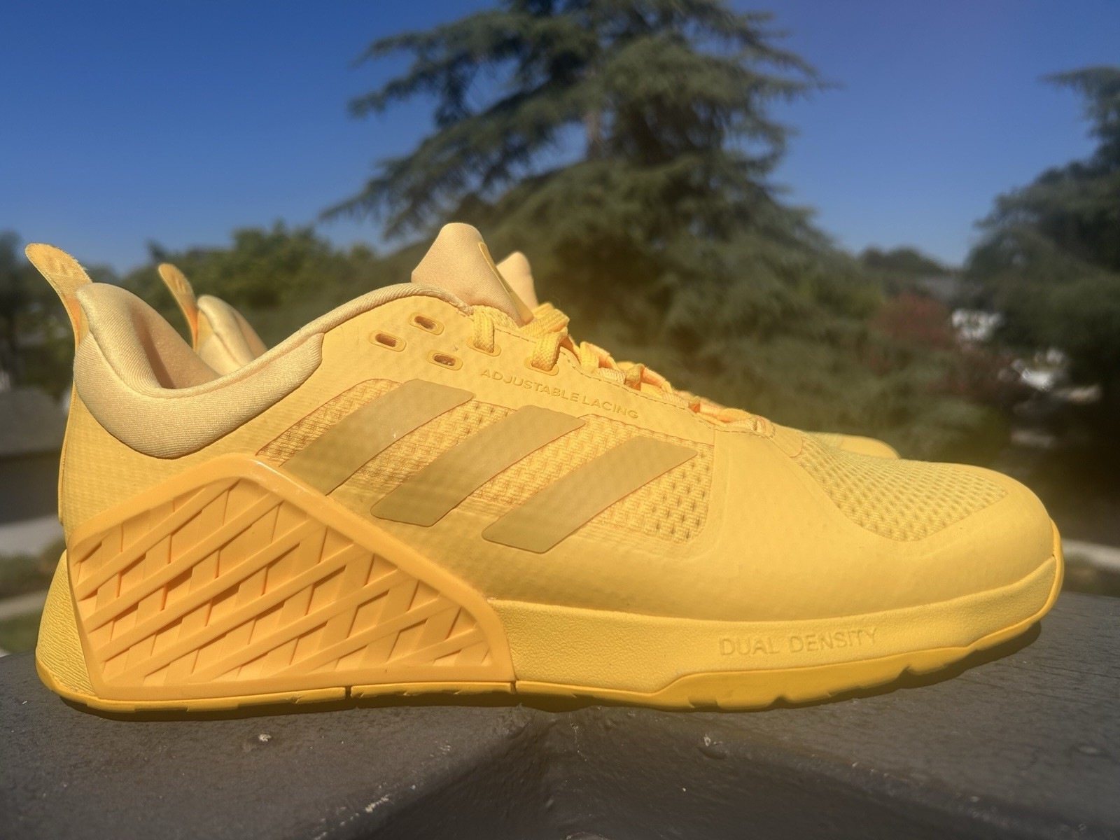 adidas Dropset 2.0 Spark Yellow Trainer Shoe