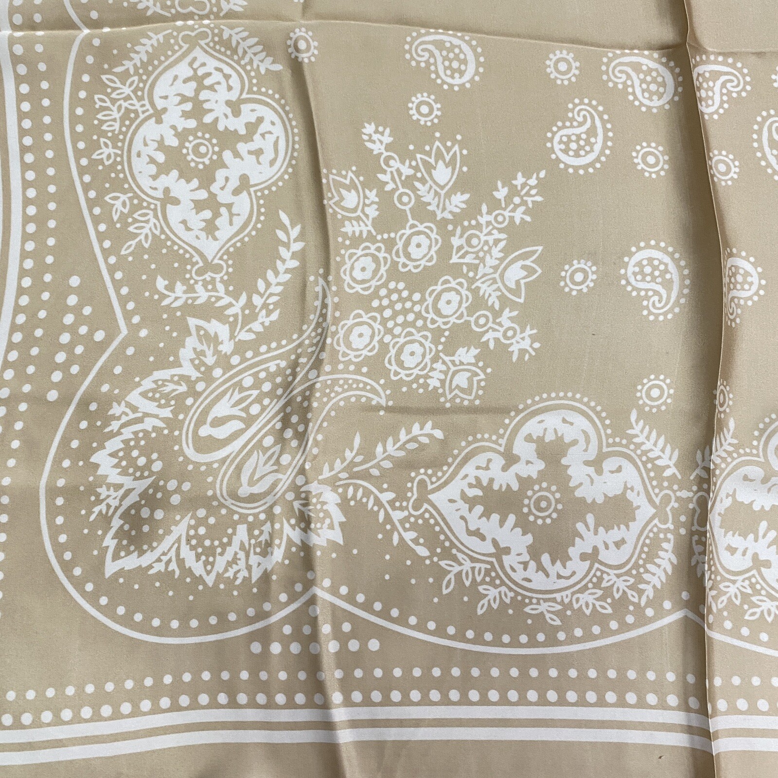 1 Pc Square Satin Scarf Silk Feel Neckerchief Bandanna Head Neck Wrap Floral 27″