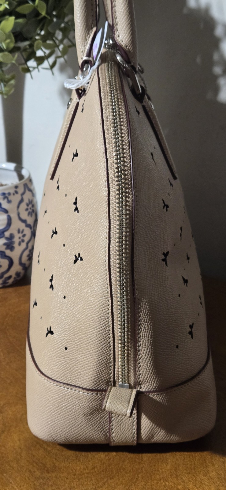Coach Authentic Sierra Butterfly Satchel Excellent Beechwood USA