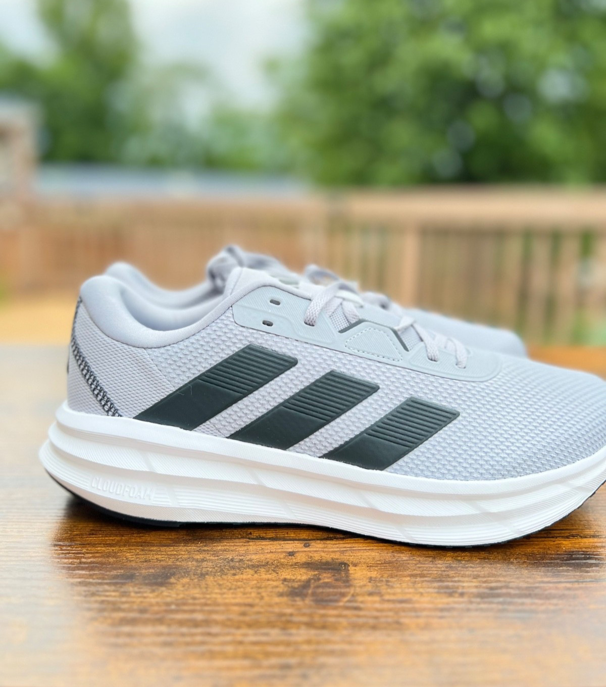 Adidas Galaxy 7 Halo Silver Carbon Men’s Size 11 Running Shoes ID8754