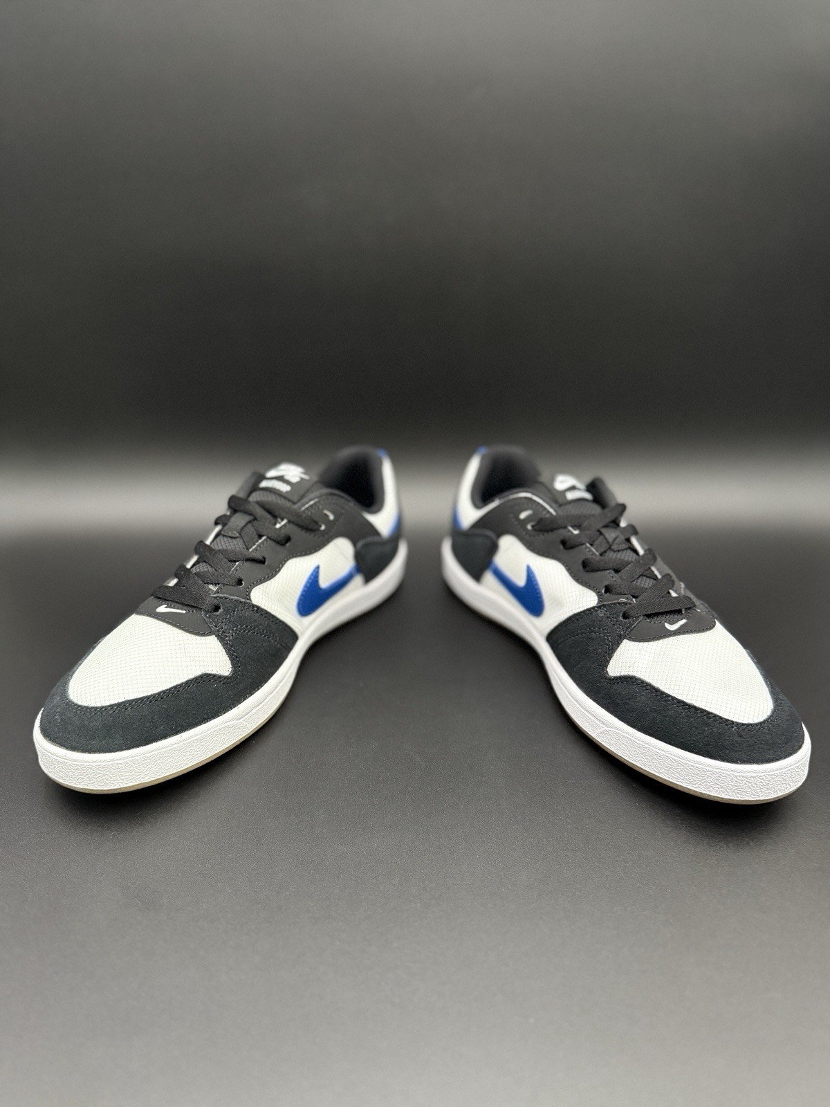 Nike SB Alleyoop White Team Royal Blue Black Mens Skate Sneakers CJ0882-104