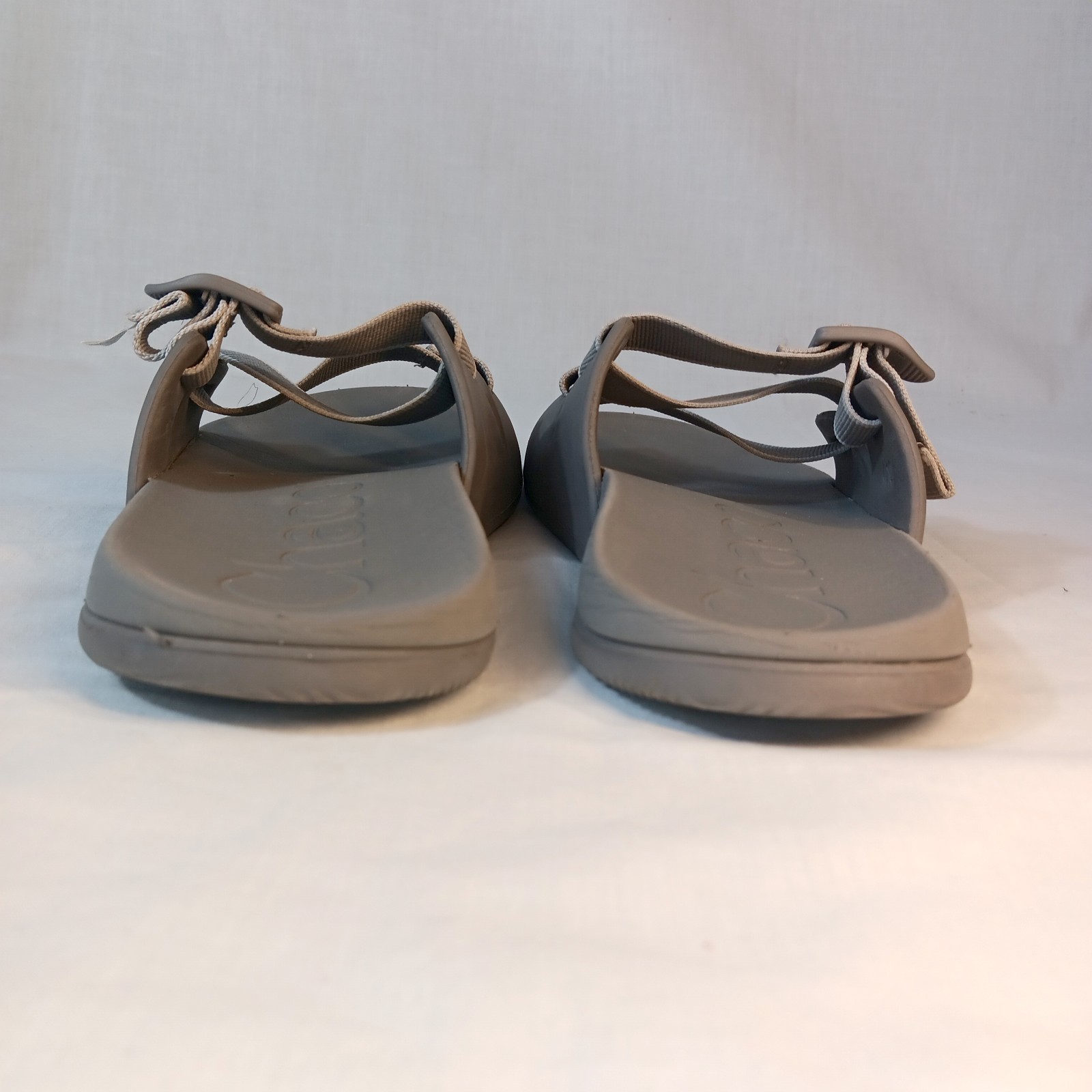 Chaco Chillos Slide Mens Size 10 Outskirt Gray Sport Sandals Adjustable Straps