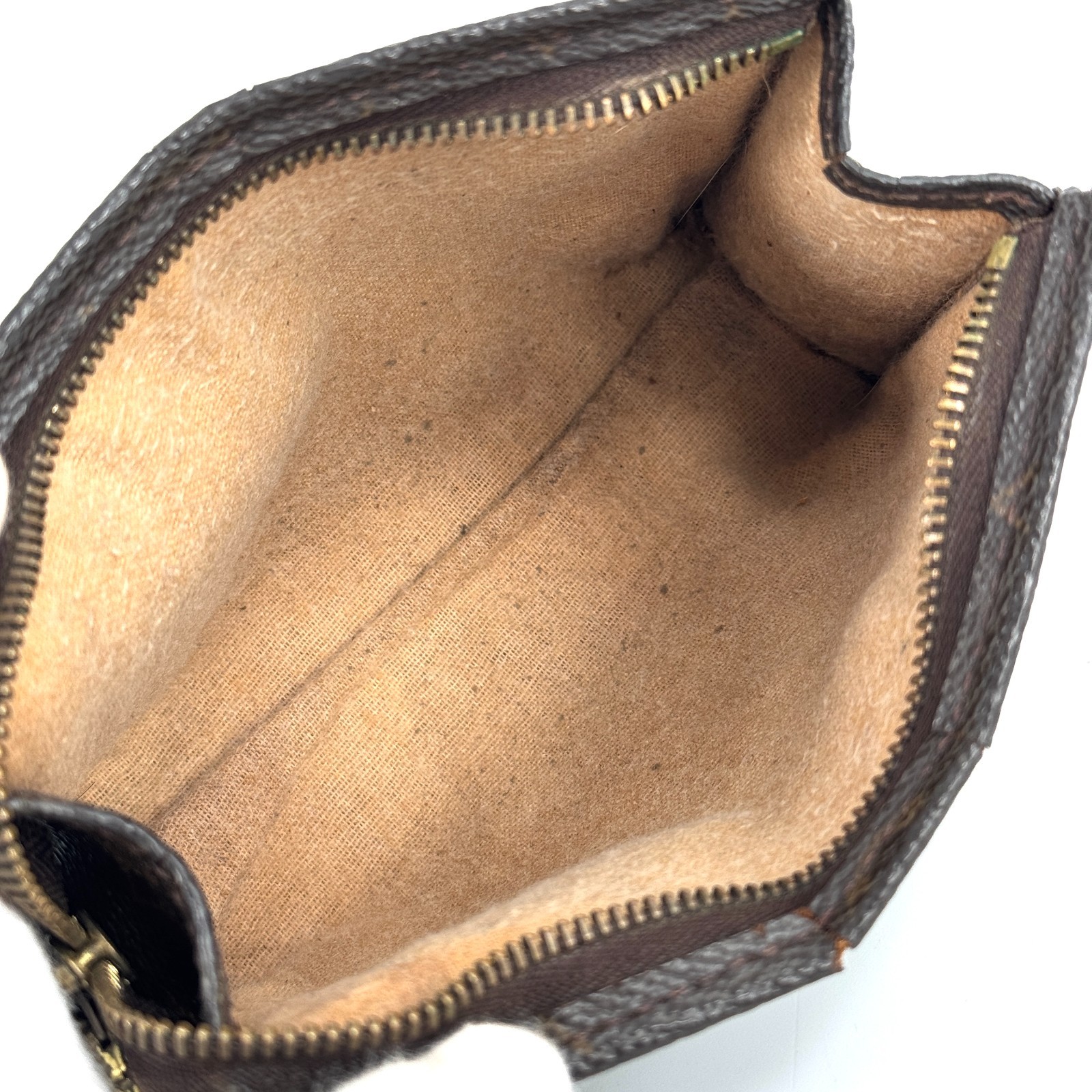 Louis-vuitton clutch bag cosmetic pouch M47546 Poche Toilette 15 Auth