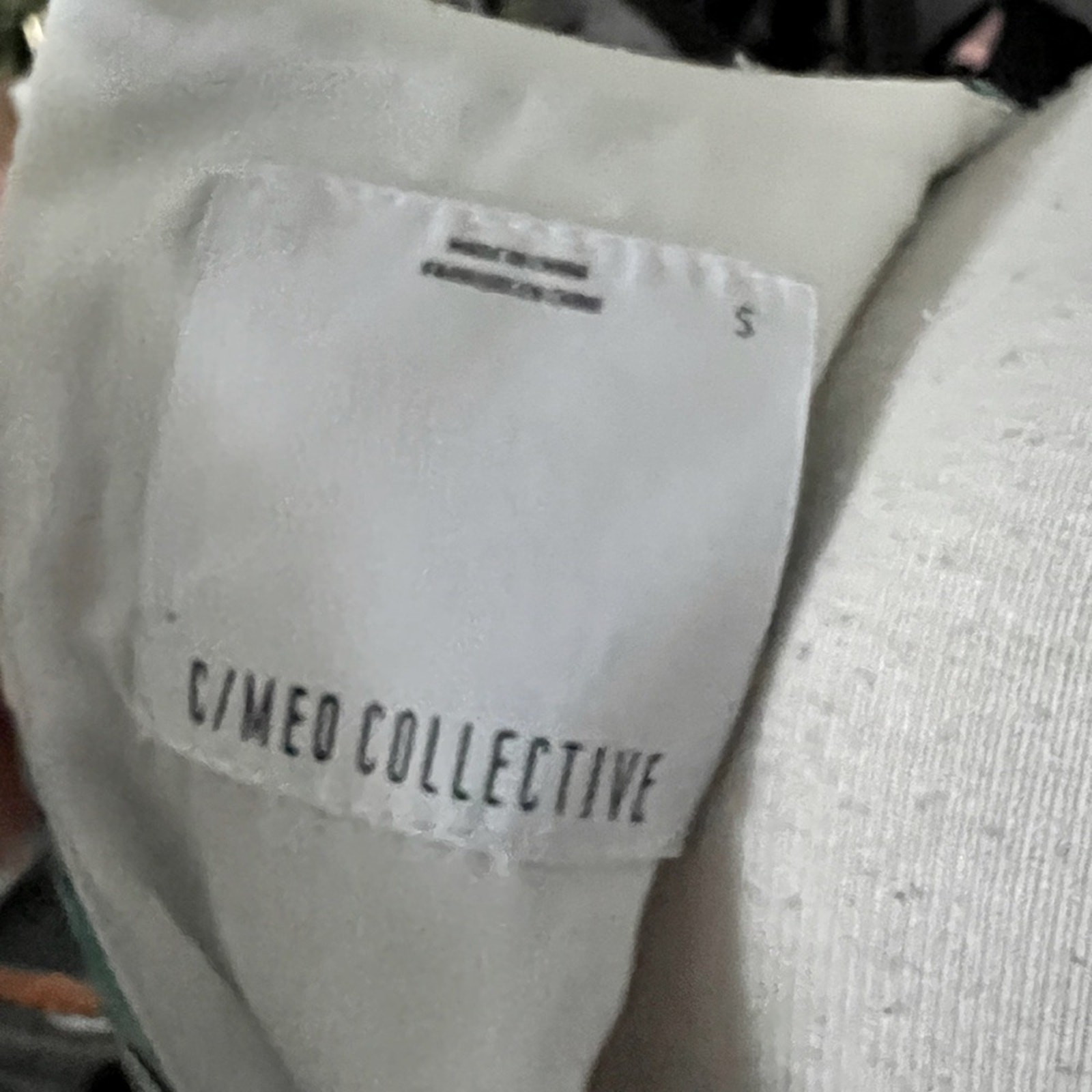 C/MEO COLLECTIVE Floral Slit Back Mini Tea Dress (CAMEO COLLECTIVE) Size Small