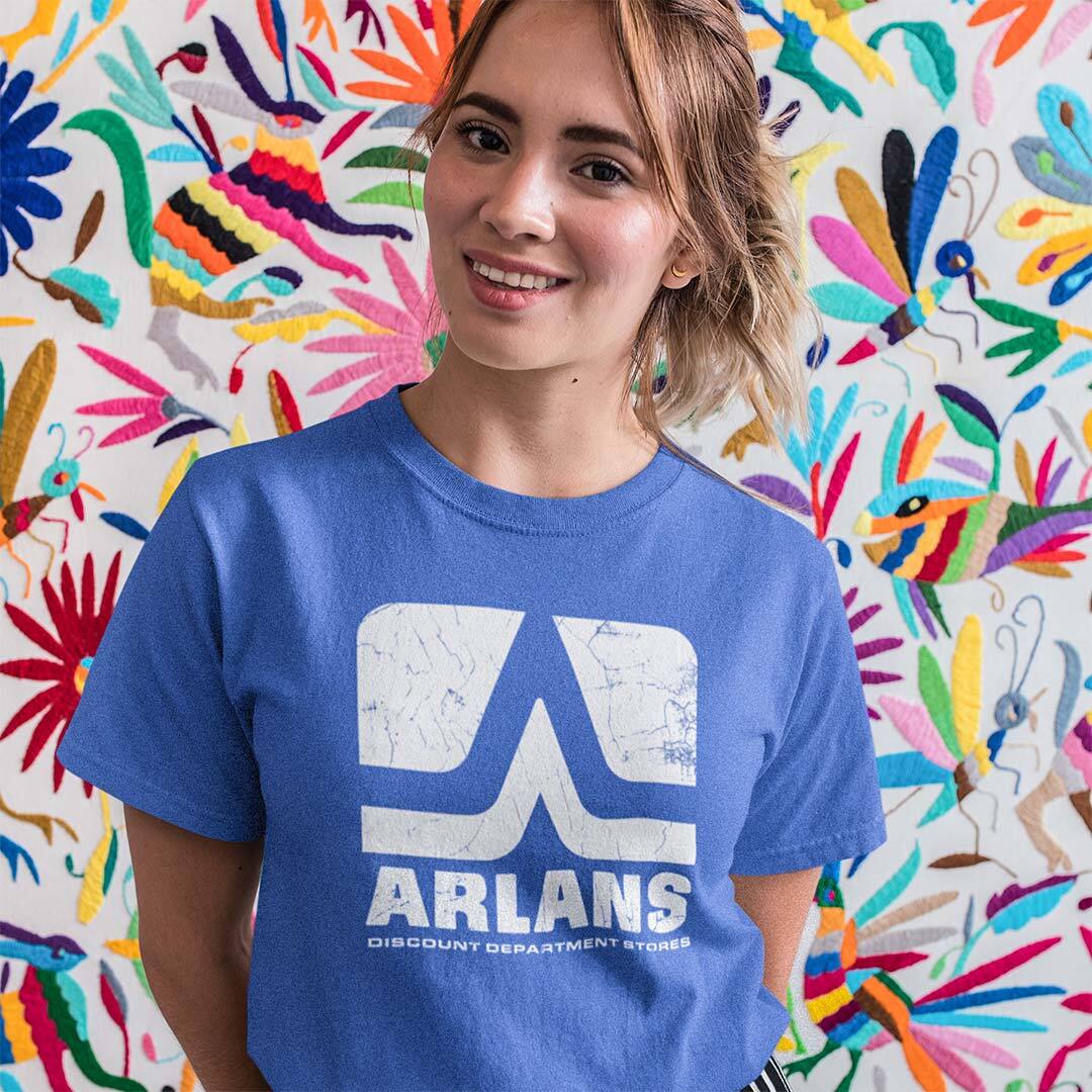 Arlans Discount Department Stores Unisex Retro T-shirt – Bygone Brand Tees