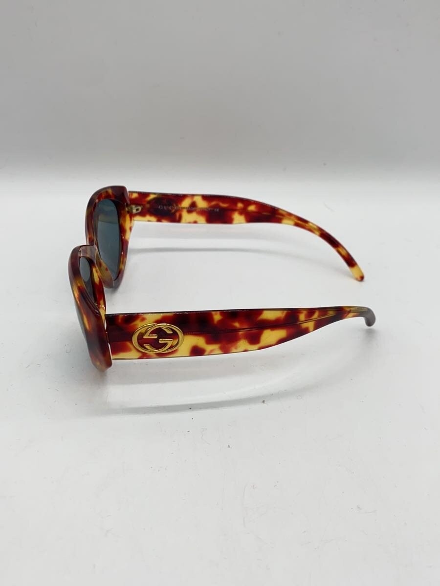 GUCCI Interlocking G Marble Frame Sunglasses BRW BLU Men s Small scratches on le