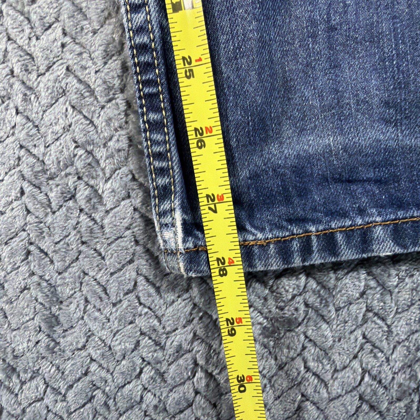 Levis 514 Jeans Mens 31×30- Blue Medium Wash Straight Denim Stretch