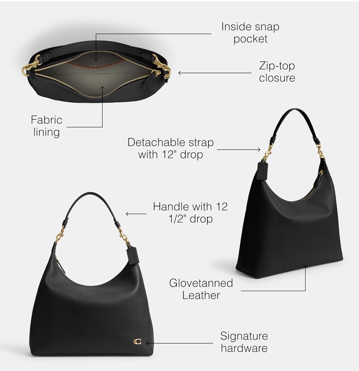 Coach Juliet GLV SB 38 shoulder bag