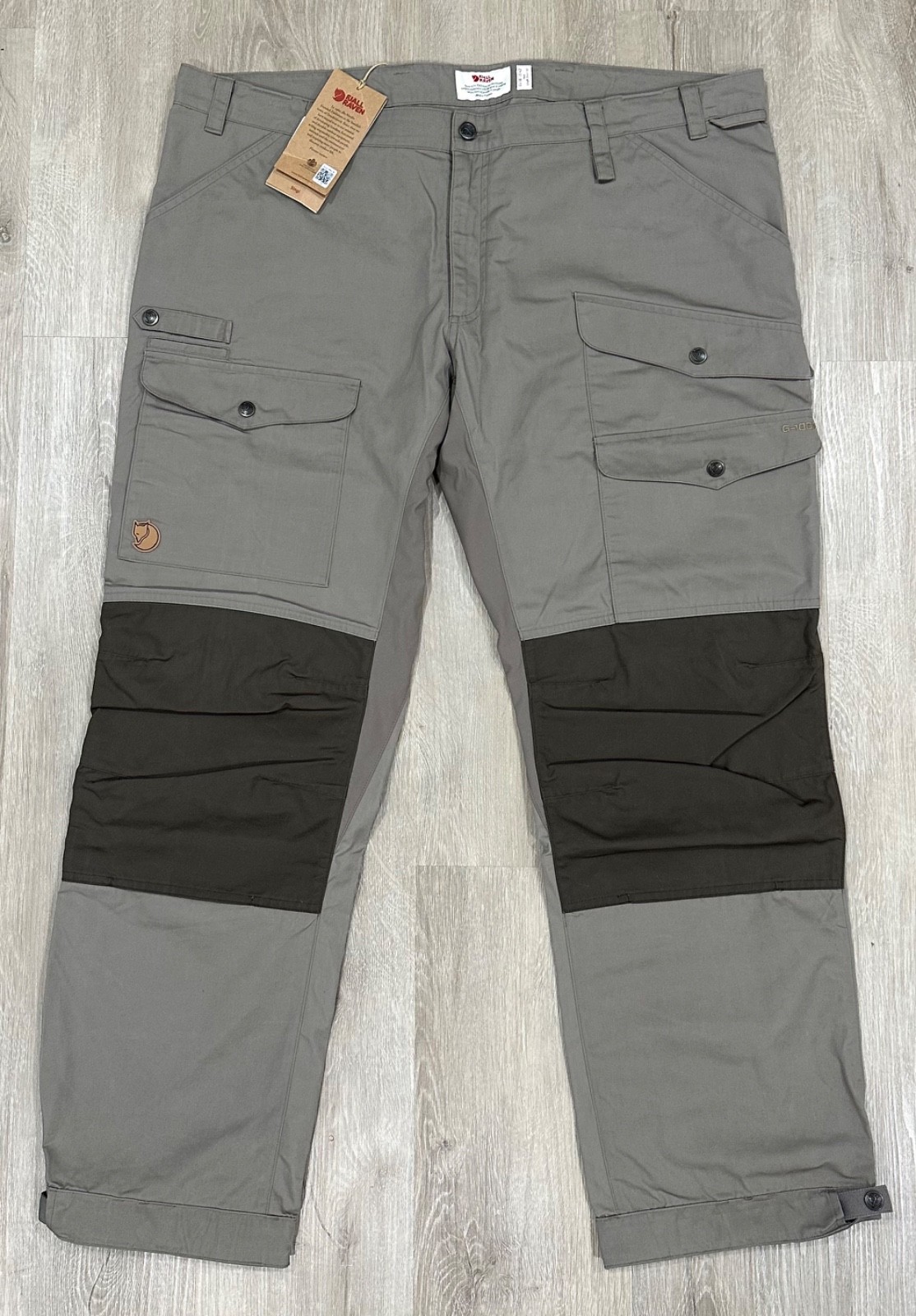 Fjallraven Vidda Pro Men’s Ventilated Pant 42” Short Drk Brown/Olive NEW W TAGS