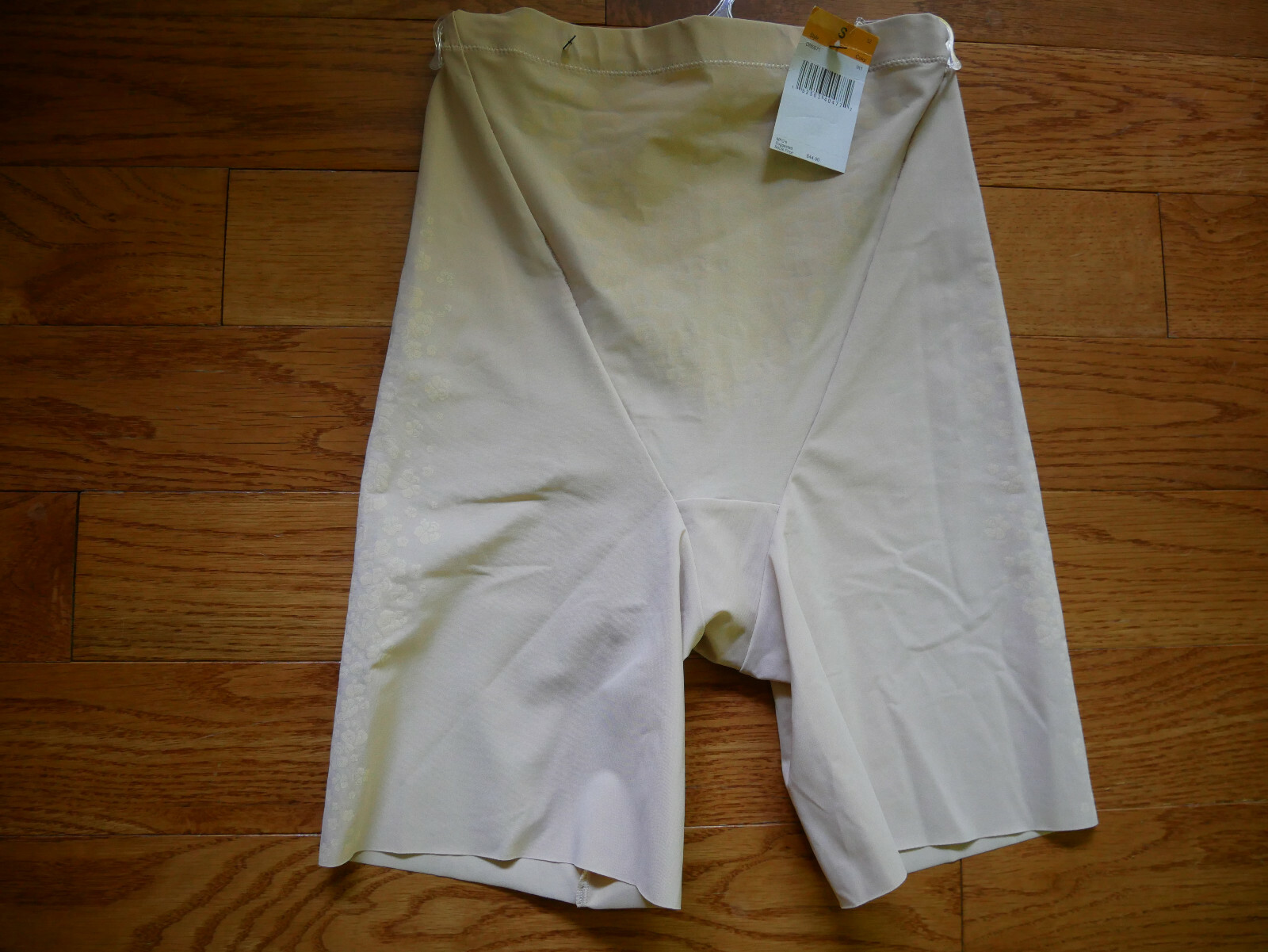 Flexees Womens Maidenform Fitsense at Waist Thigh Slimmer Small NEW Transparent