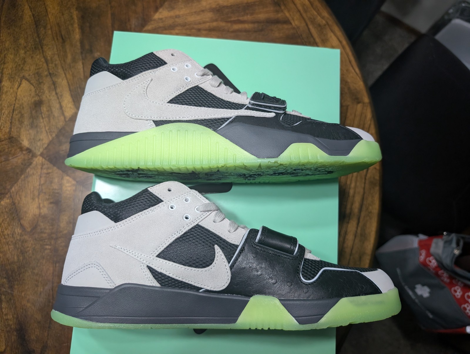 Chase B x Travis Scott x Jordan Jumpman Jack TR in “Black Night Silver”