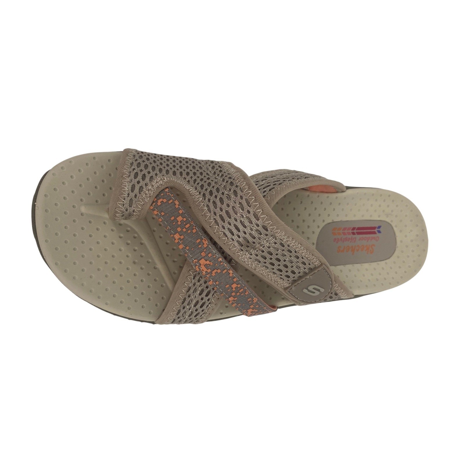 Skechers Reggae-Splatter Sandal Amputee LEFT Shoe Only Sandal New Womens 8 Taupe