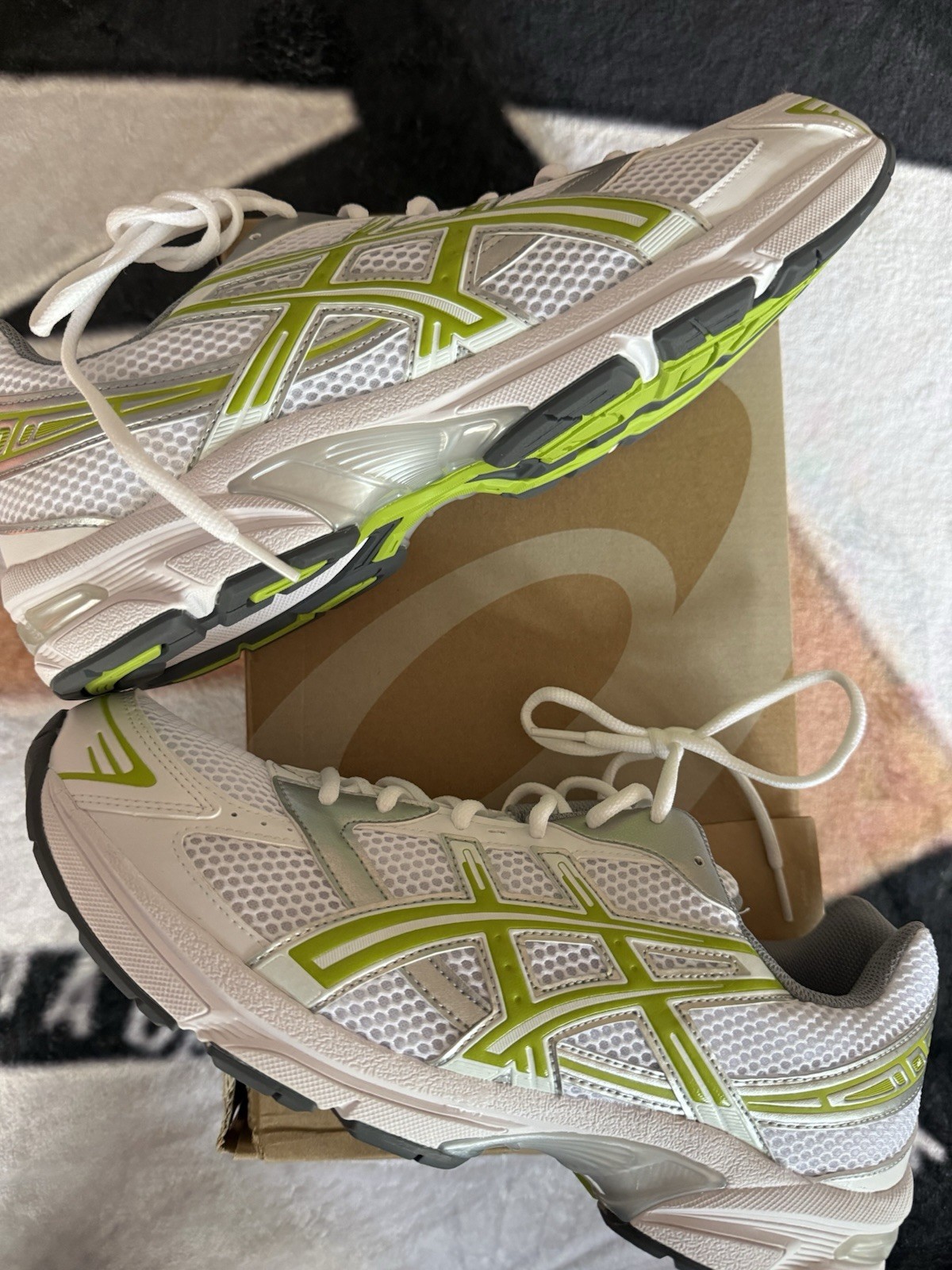 Size 13 – ASICS Gel 1130 White Green Apple