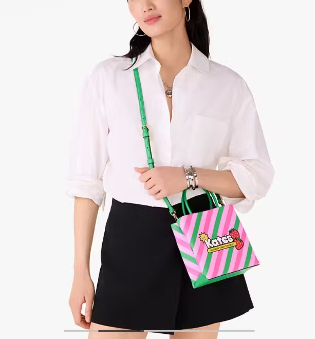 Kate Spade Candy Mini Tote KK171 Treat Yourself Pink Multi Color