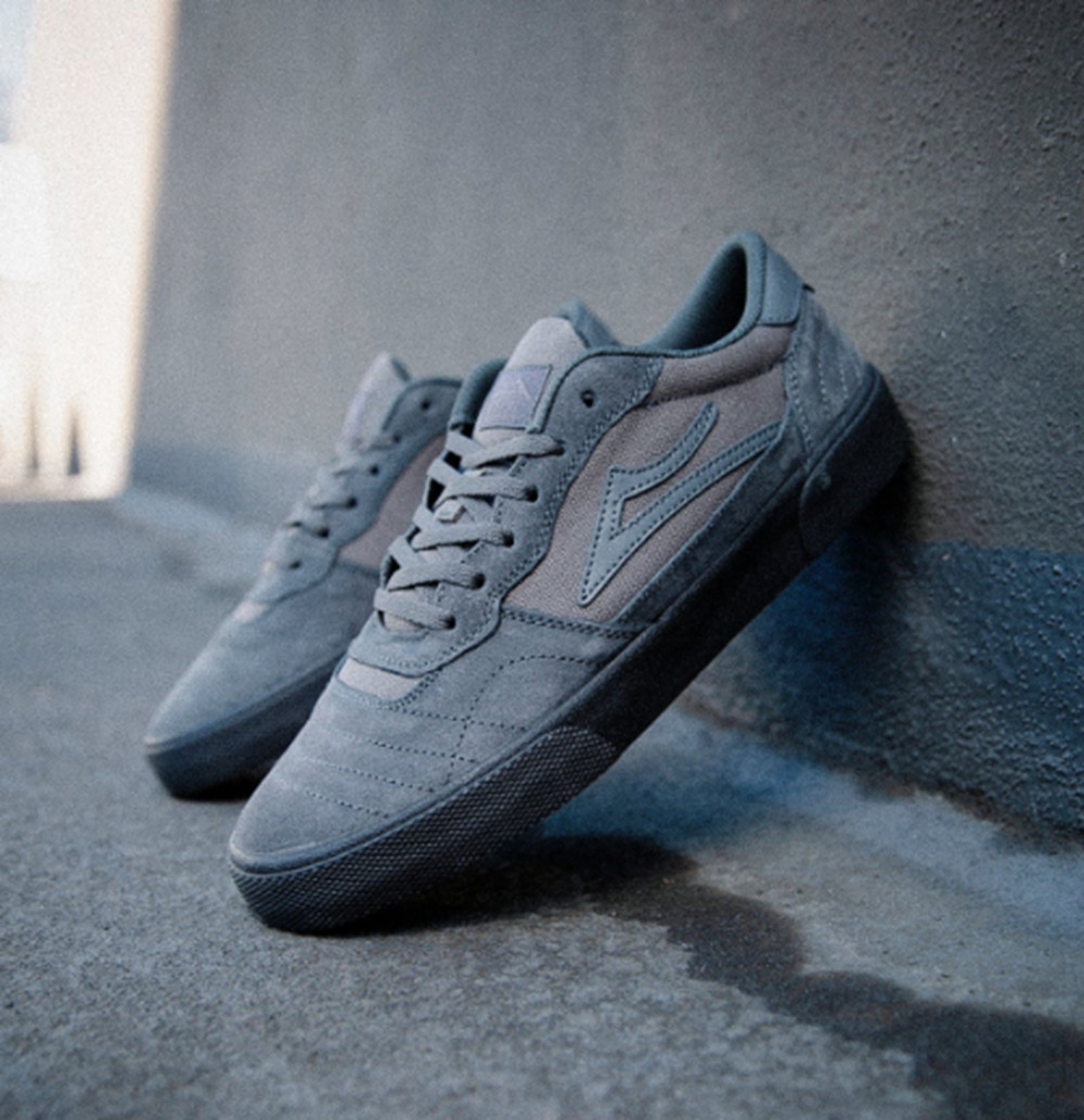 Lakai Cambridge Suede Skate Shoes Charcoal