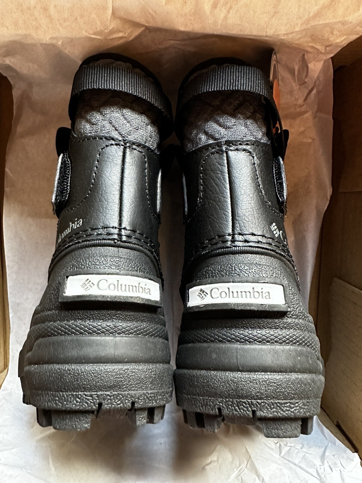 NIB – Columbia Toddler Bugaboot™ Celsius Strap Size 5 Black/Graphite Snowboot