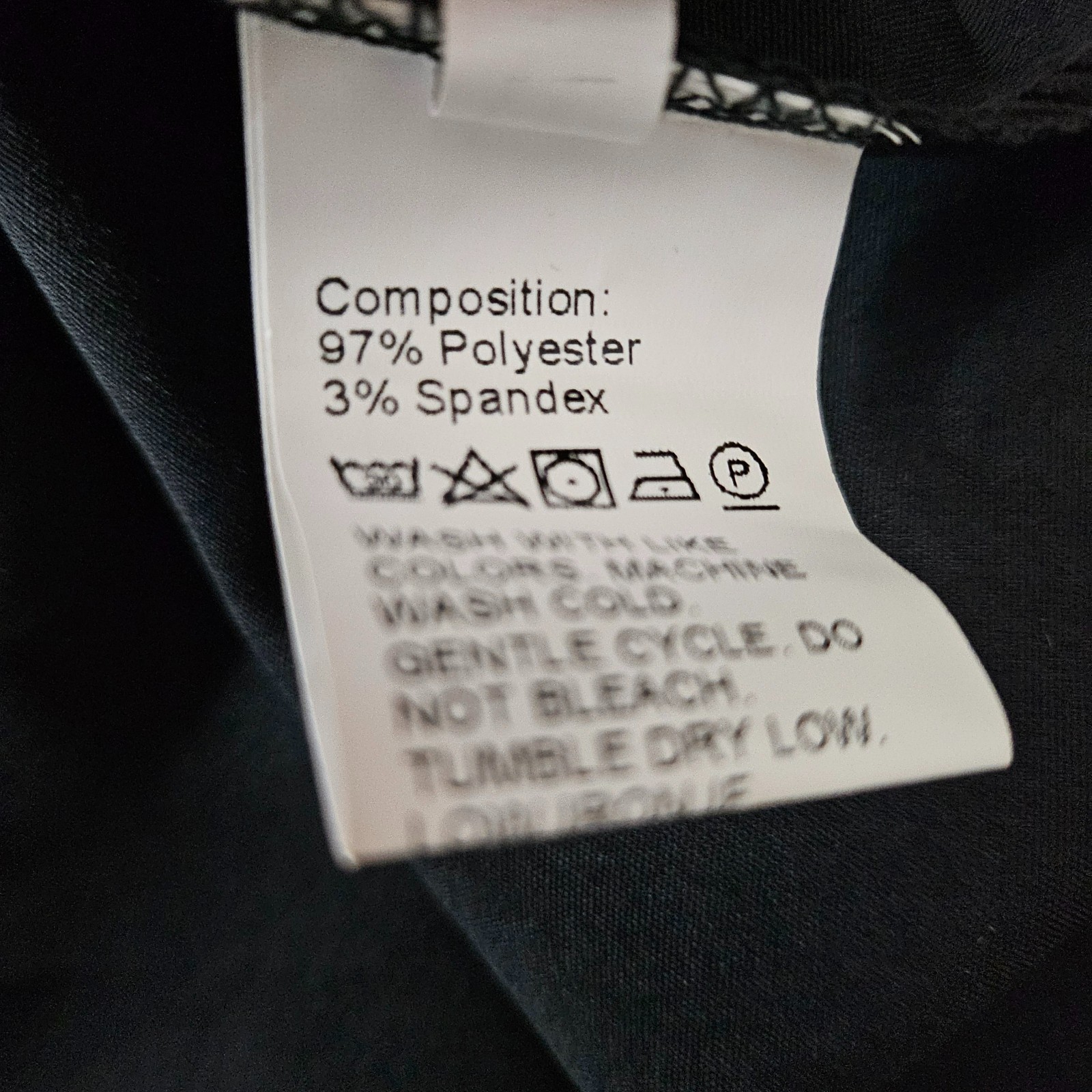 Black Trench Coat Ultra Lightweight Unlined Double Breasted 2XL