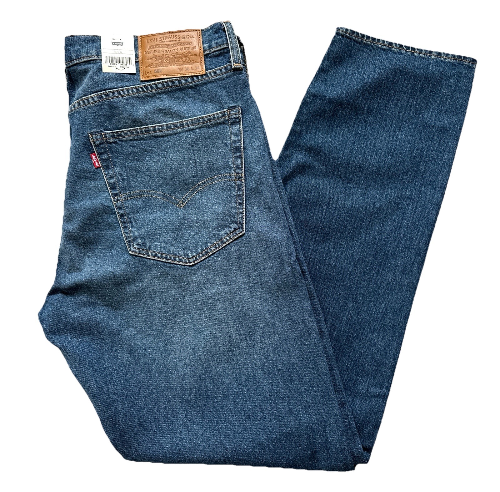 Levi’s Premium Men’s 502 Taper Jeans Size: 36 x 34