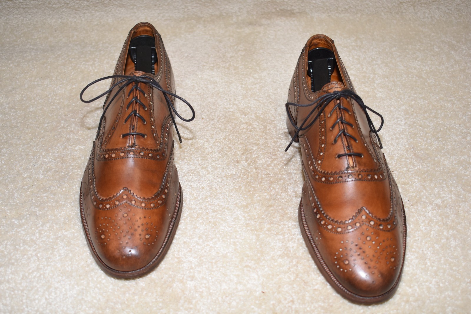 GORGEOUS POLO RALPH LAUREN “ENGLAND MADE” OXFORDS 8.5 D $795