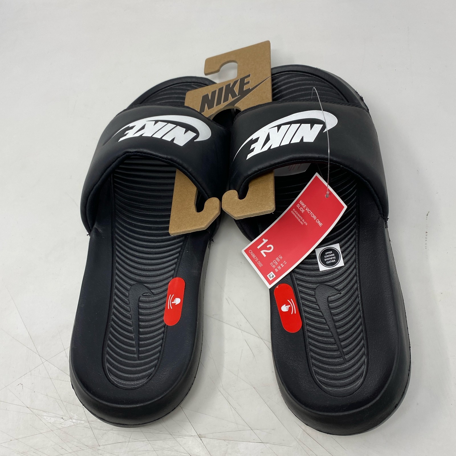 Nike Victori One Slides Black/White Men’s 13 CN9675-002