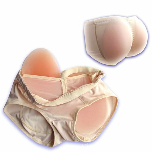 Fullness Butt Lifter Padded Enhancer Briefs Silicone Buttocks Padded Panty