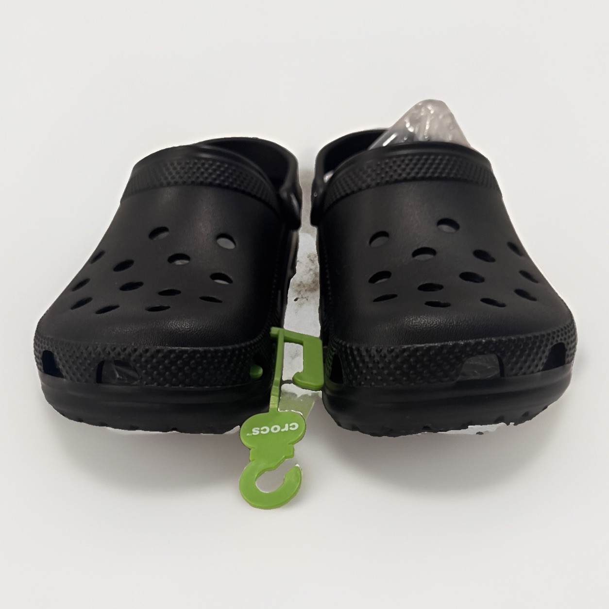 Crocs Classic Clogs M8/W10 Unisex Black NEW with Tags & Original Bag