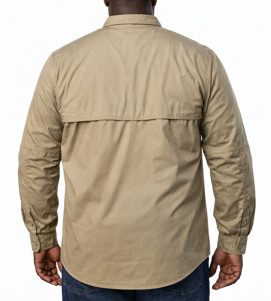 5.11 Tactical Taclite Pro Long Sleeve Shirt Men’s Ripstop Vented Patch Removed