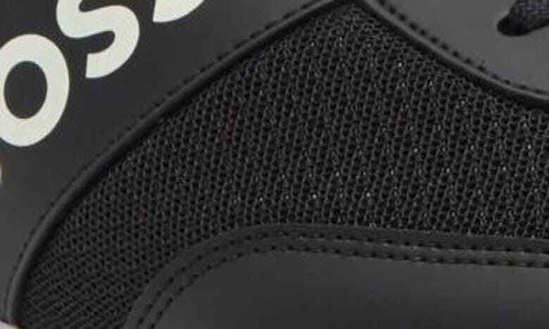 HUGO BOSS $199 Men’s PARKOUR RUNN MEMX Sneakers Casual Shoes AUTHENTIC NEW BLACK