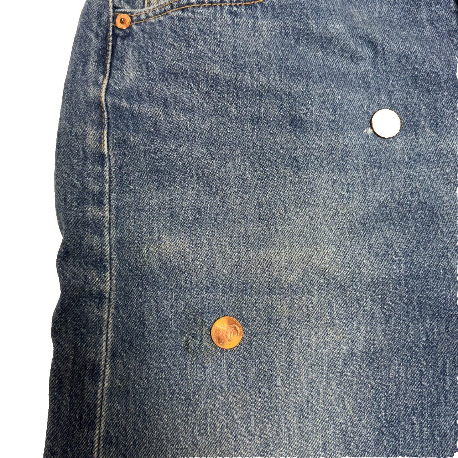 VTG Levi’s 501 xx Men’s Jeans Button Fly Y2K 90’s Made in USA 36×33 (33.5×29.75)
