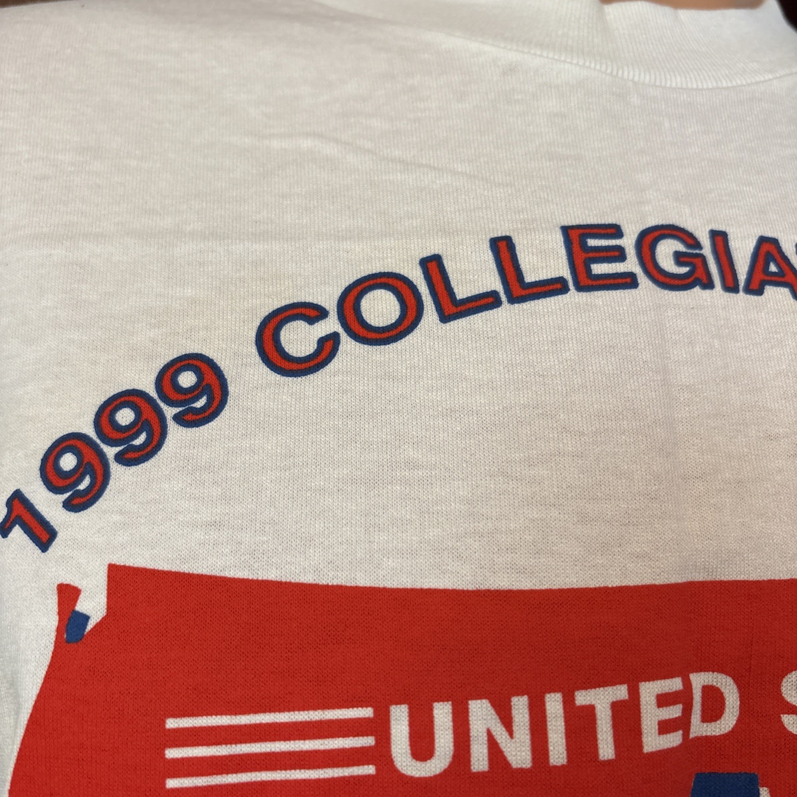 NEW Vintage 1999 Collegiate Series United States Track & Field Coaches Shirt M