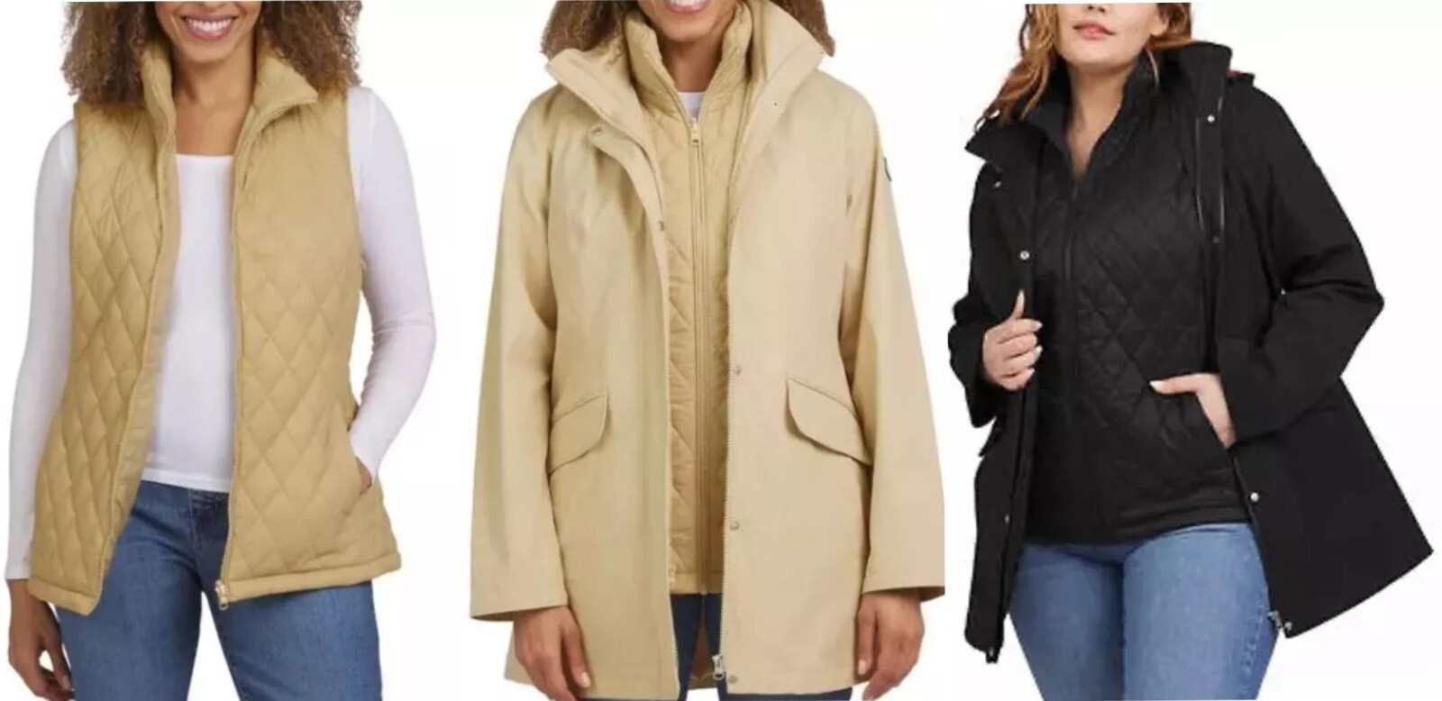 Lands’ End Women’s 3 in 1 Systems Jacket L