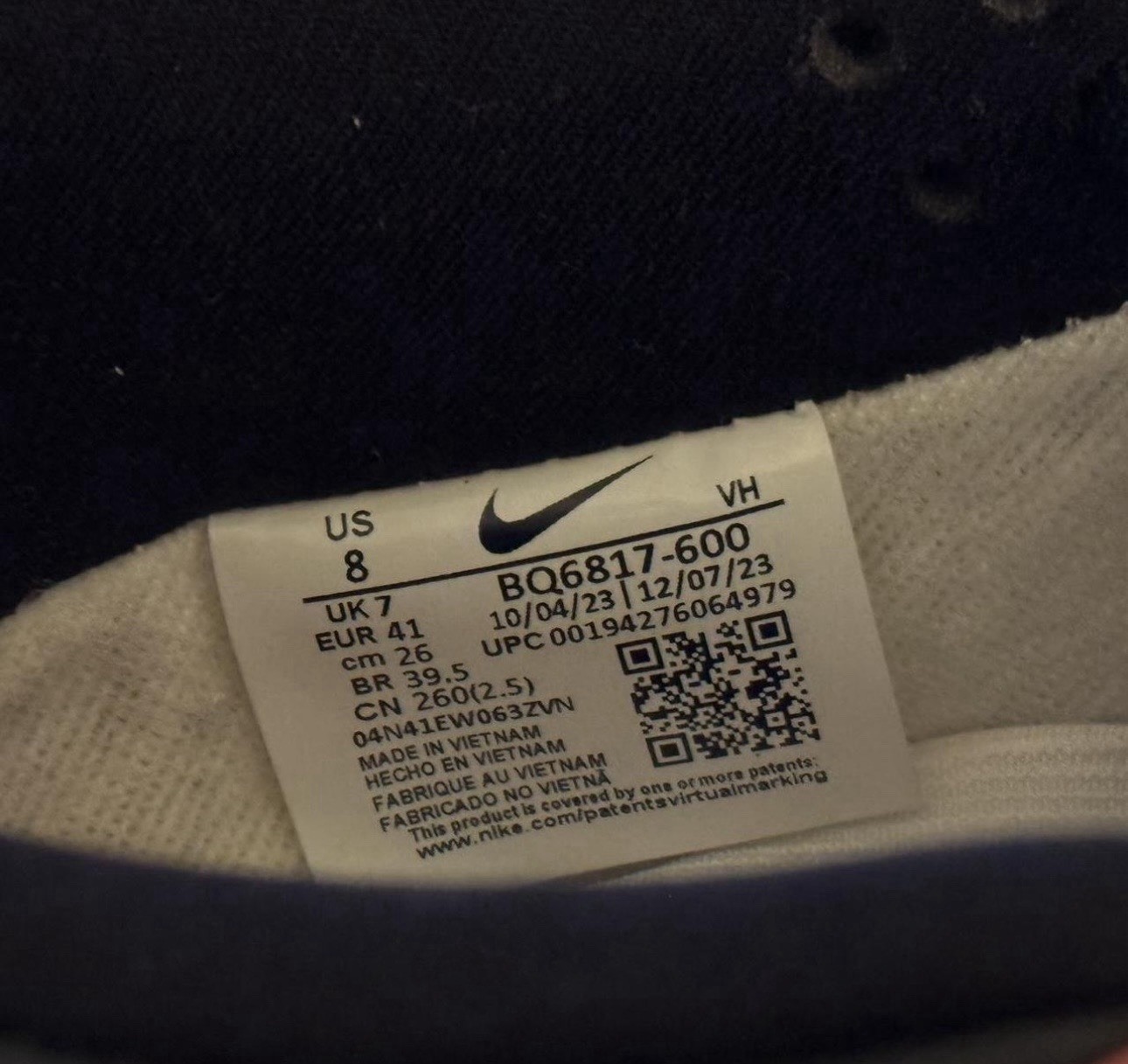 Size 8M/9.5W – Nike SB Dunk Low Pro J-Pack Chicago BQ6817-600 Pre-Owned
