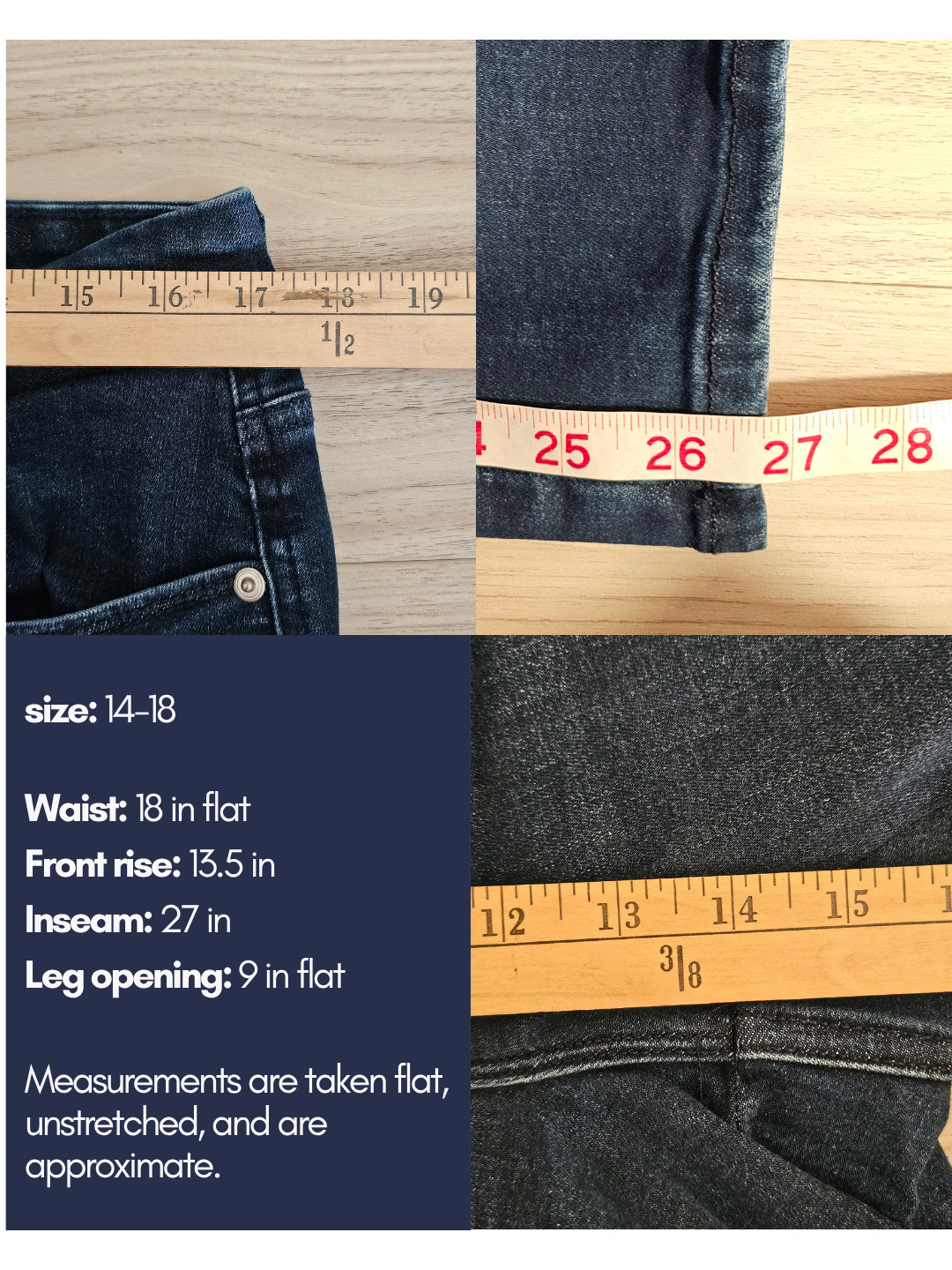 Good American Always Fits Good Curve Straight Jeans 14-18 Plus High Rise