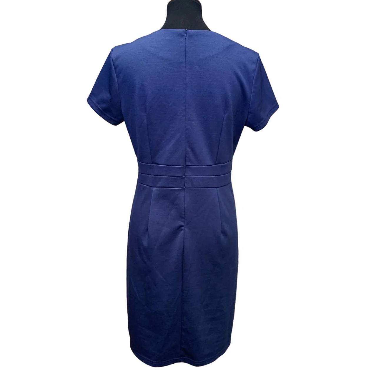 ACEVOG Large Wear to Work Retro Business Knee Length Bodycon Pencil Sheath Dress