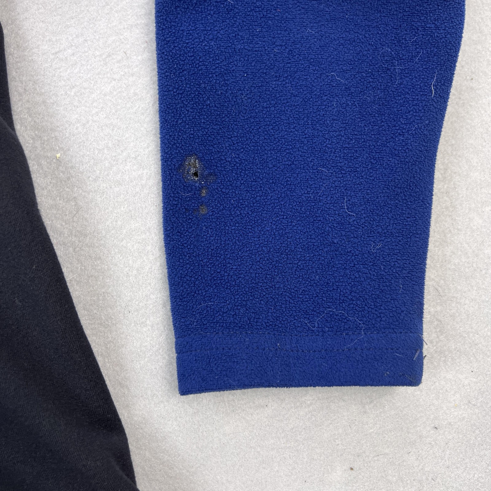 VTG Outdoor Research Ceres Tech Jacket Mens XL Blue Fleece Full Zip USA Hiking
