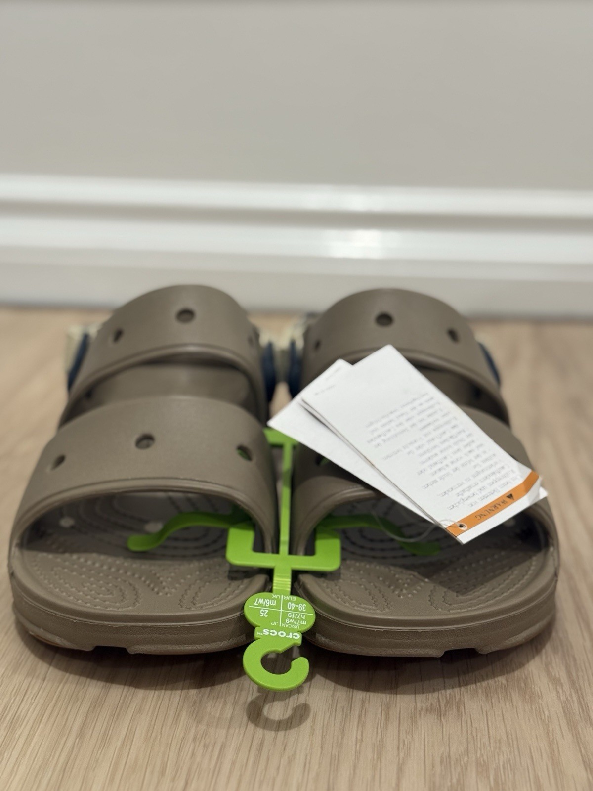 Crocs Classic all Terrain Sandal. Size m7/W9