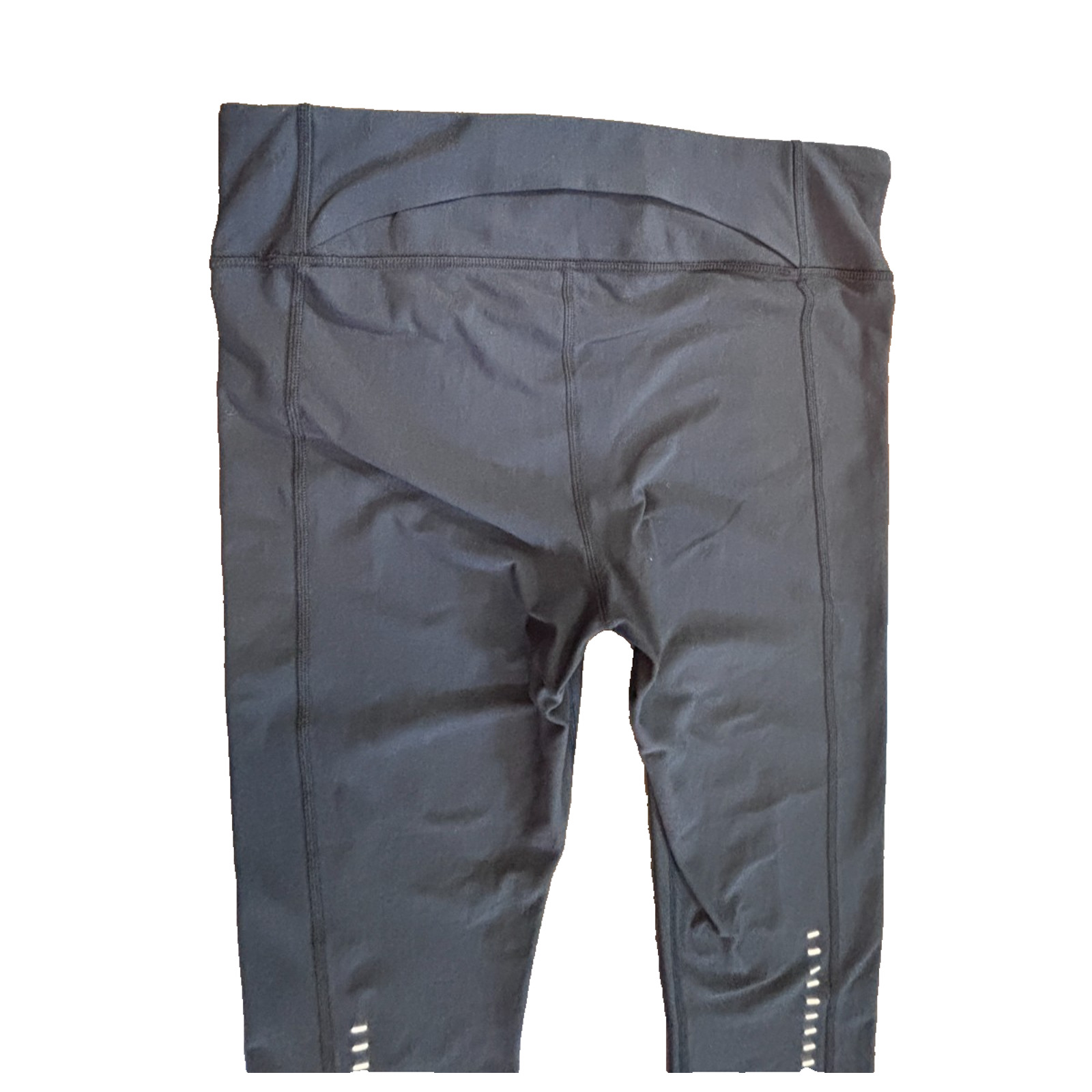 Under Armour Women Pants Large L Black HeatGear Athletic Gym Running Leggings