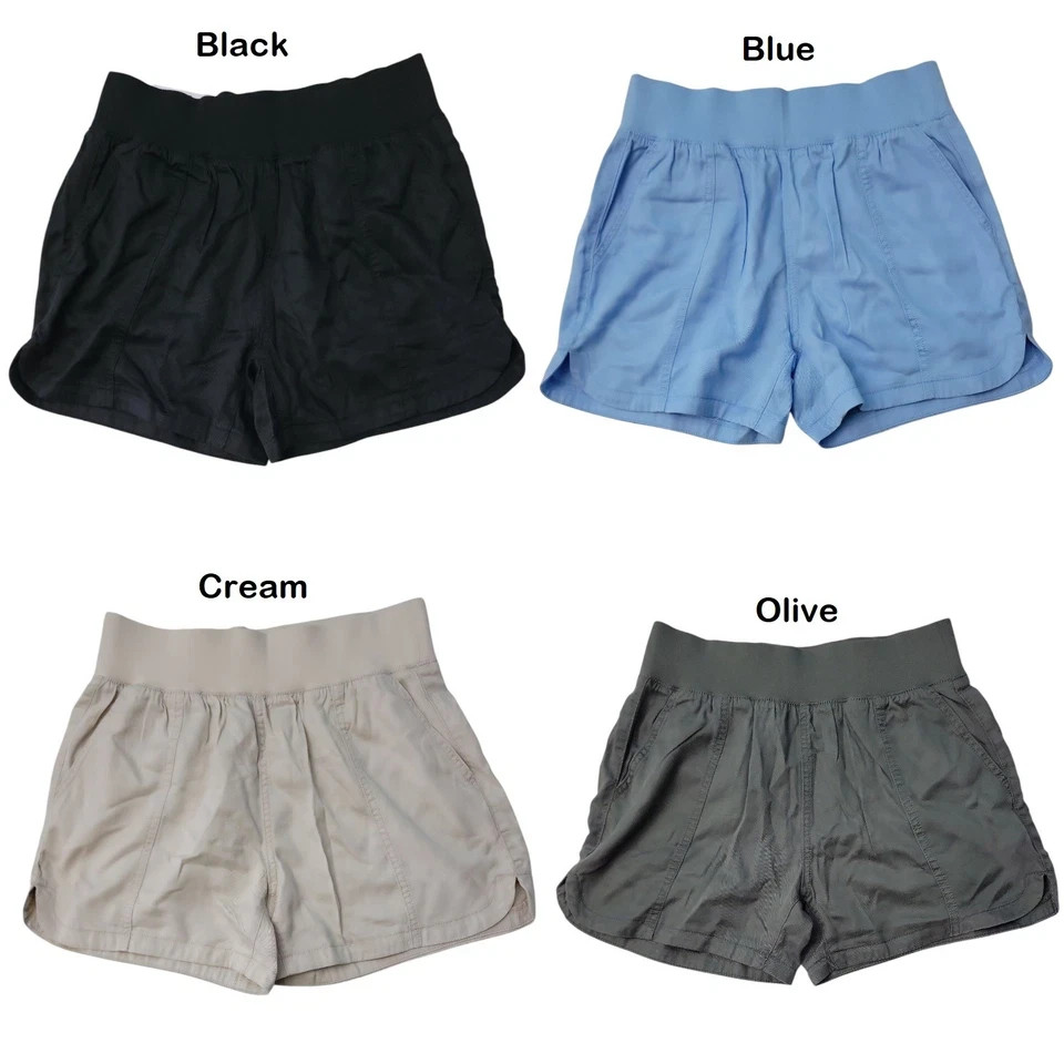 Member’s Mark Women’s 4″ Inseam Relaxed Fit Tencel Short S, M, L, XL, XXL Colors