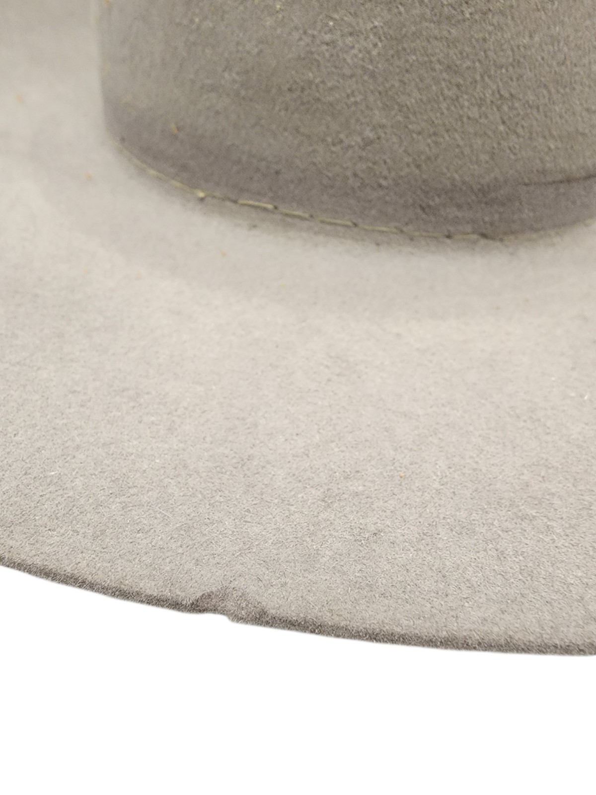 Stetson Stampede Cowboy Hat Smoke Grey 4X Fur Felt Western Hat w/ Box Size 7