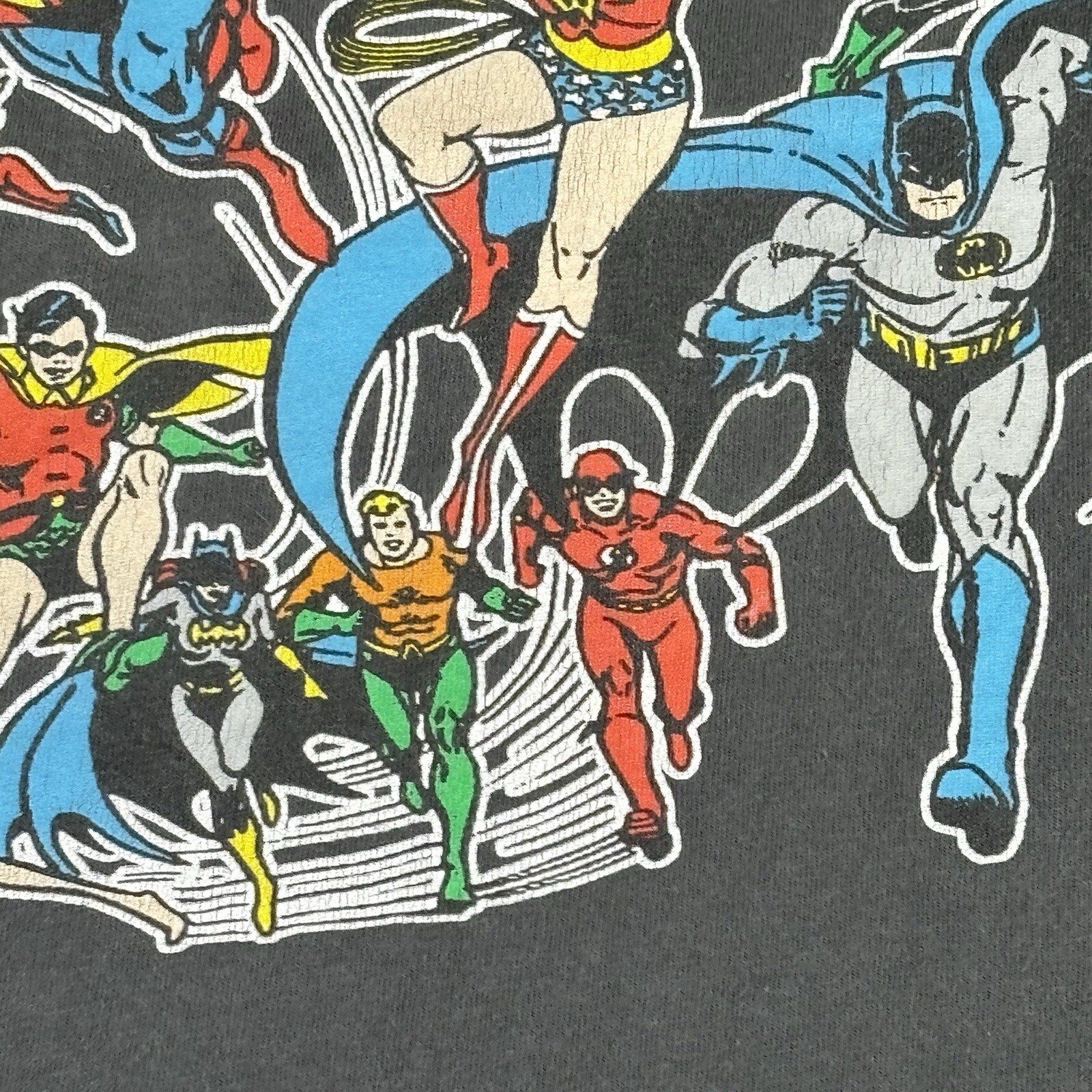 Justice League America Shirt Mens XL Gray DC Comics T Shirt All Characters