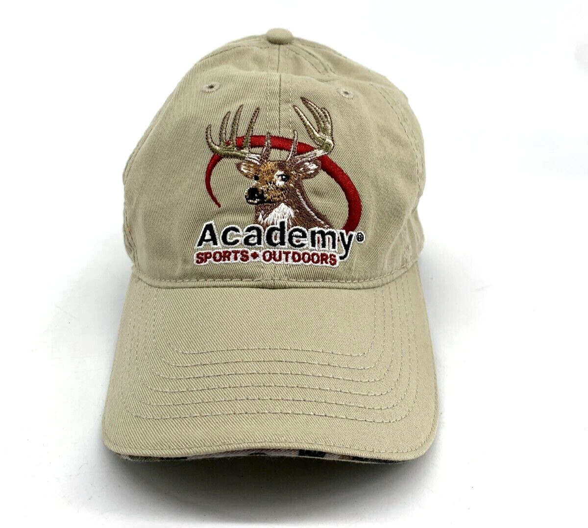 Academy Sports Outdoors Men’s Gray Buck Deer Adjustable Baseball Hat
