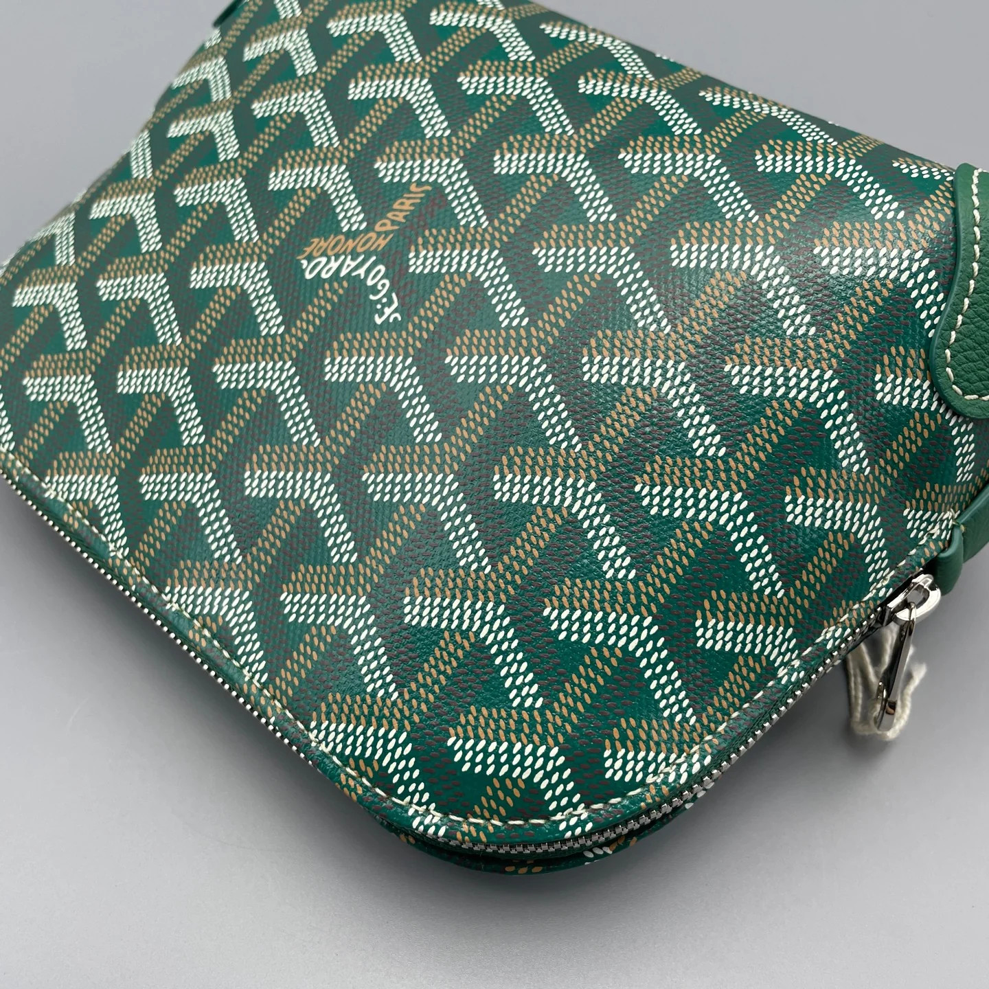 Goyard Dome Green White Yellow Goyardine (ym051426c8r)