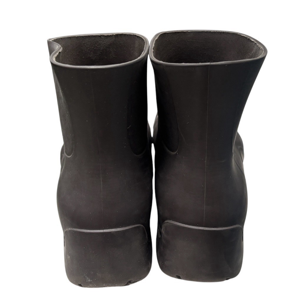 Bottega Veneta Brown Rubber Rain Puddle Boots Size 8 EU 41