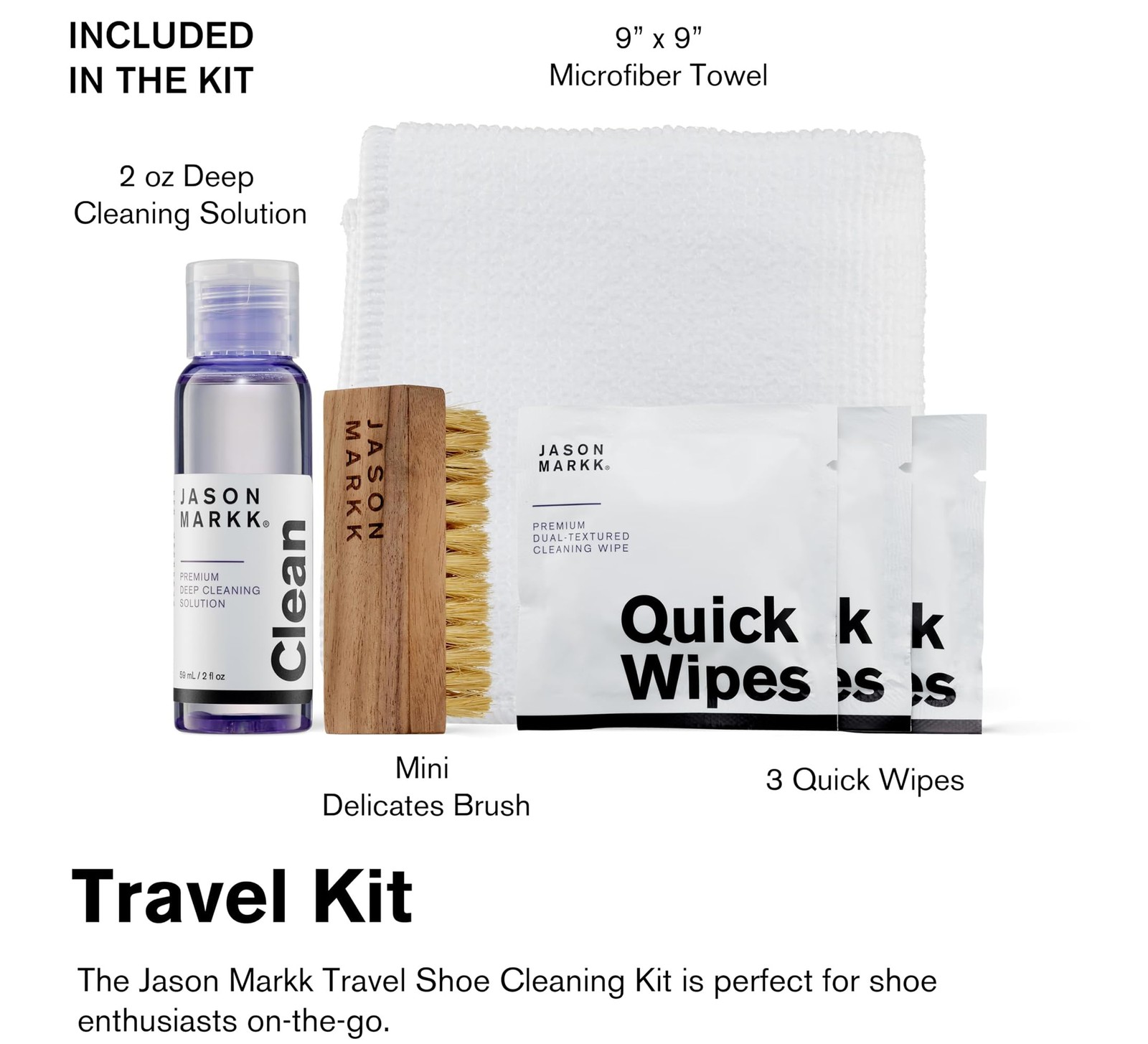Travel Shoe Cleaning Kit, Shoe Cleaner, 5-Piece Set, Travel Size Sneaker Care…