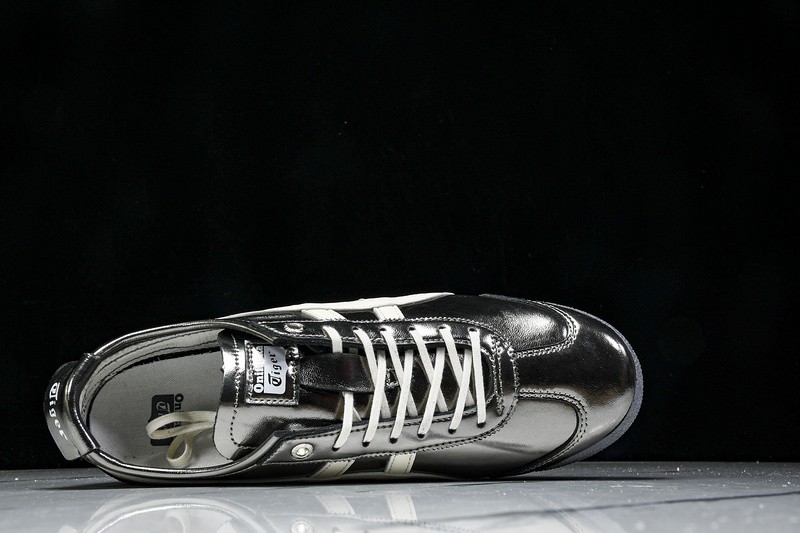 Onits*ka Tiger Mexico66SD Metallic Series Metropolis Cream 183C468-020 Size 4-11