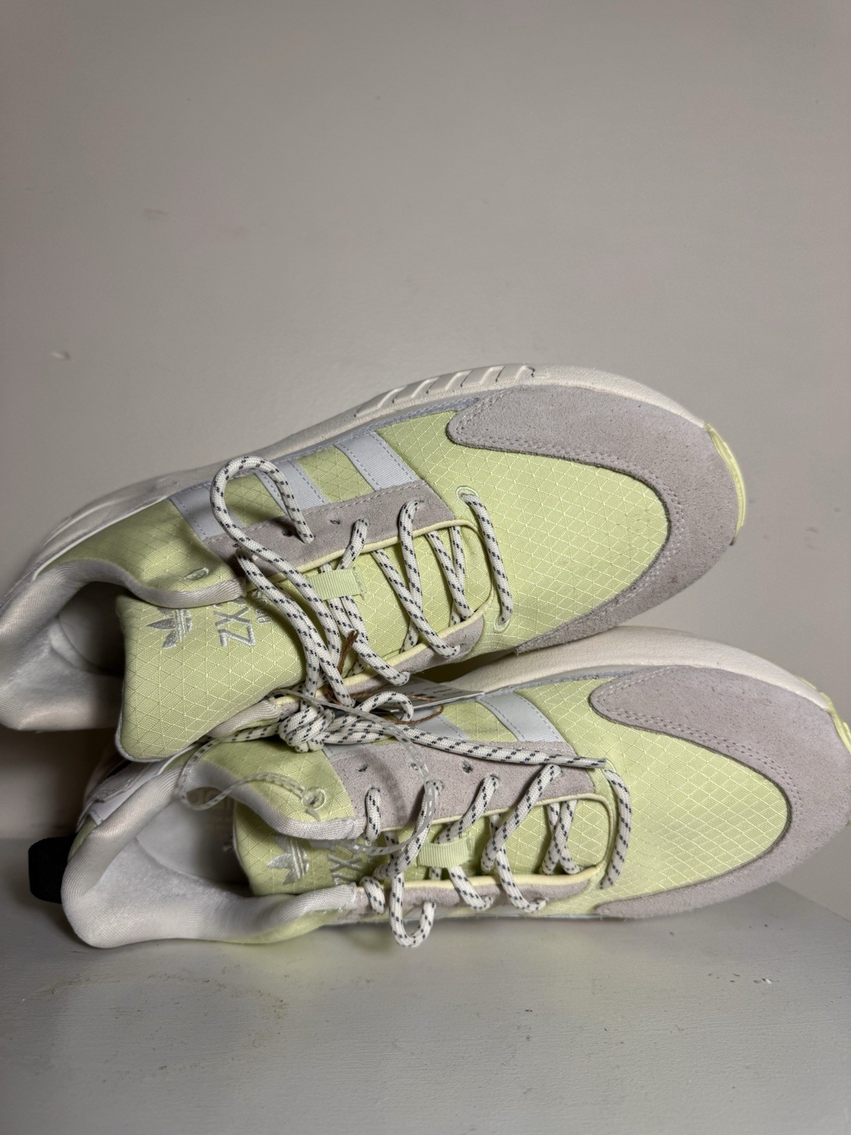 adidas ZX 22 Boost Sand Yellow Tint Men Lace-Up Low Top Sneaker GY5271 men 11
