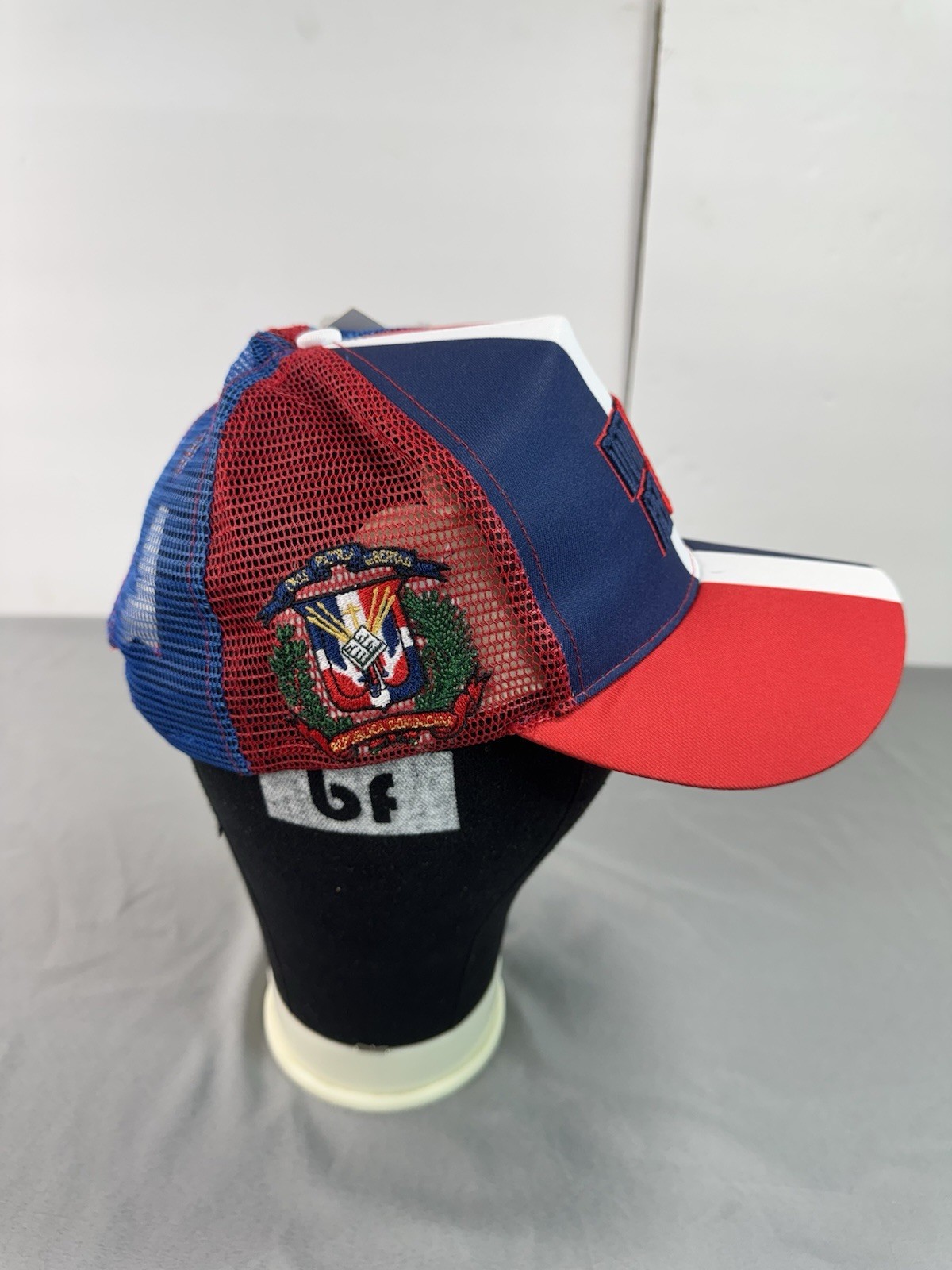 Dominican Republic Soccer Snapback Hat Bandera Dominicana Trucker Cap NEW NWT
