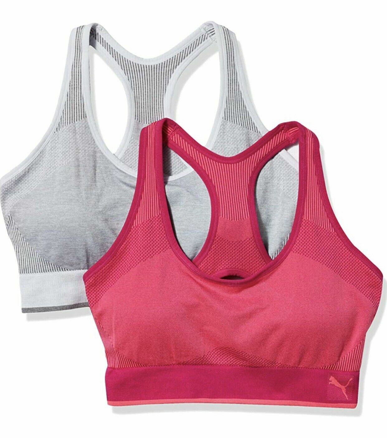 Puma Women’s Seamless Sports Bra , 1, 2 Pack